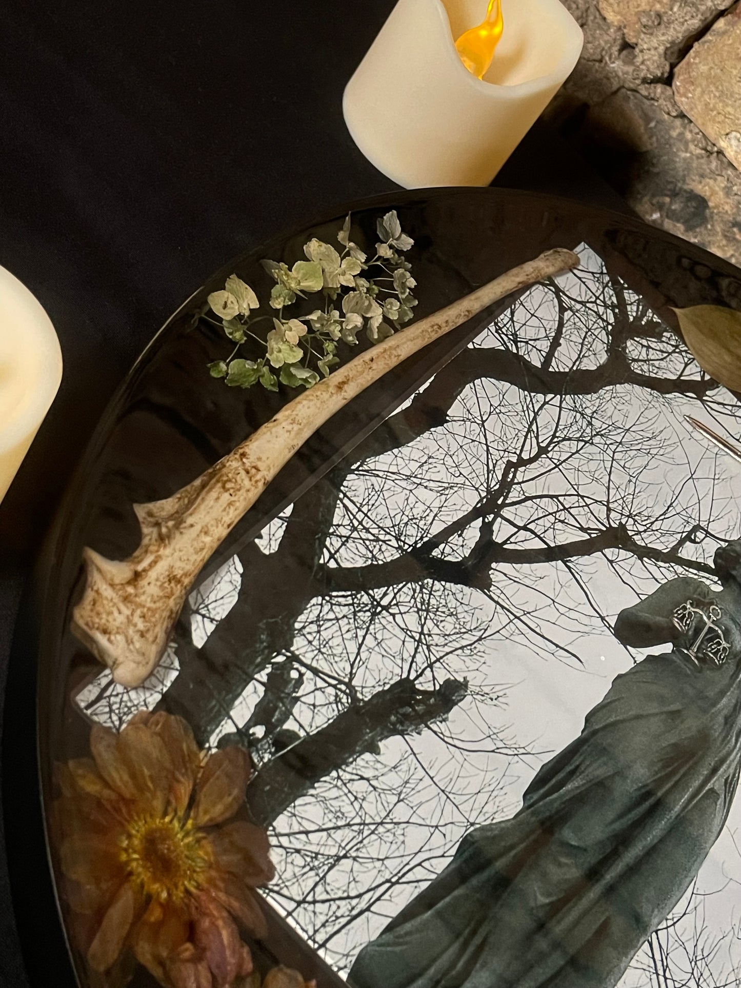 Justice Tarot Resin decor