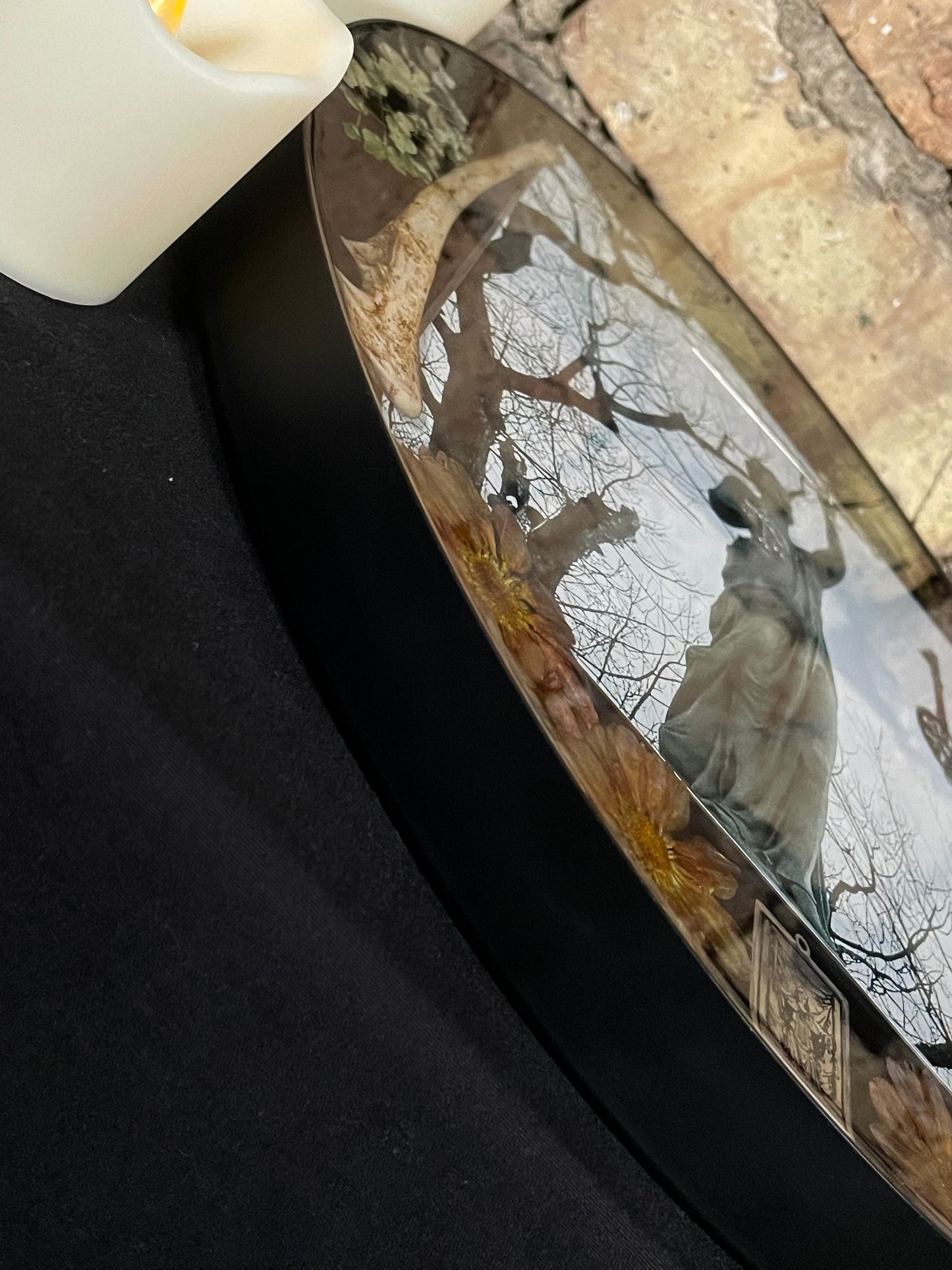 Justice Tarot Resin decor