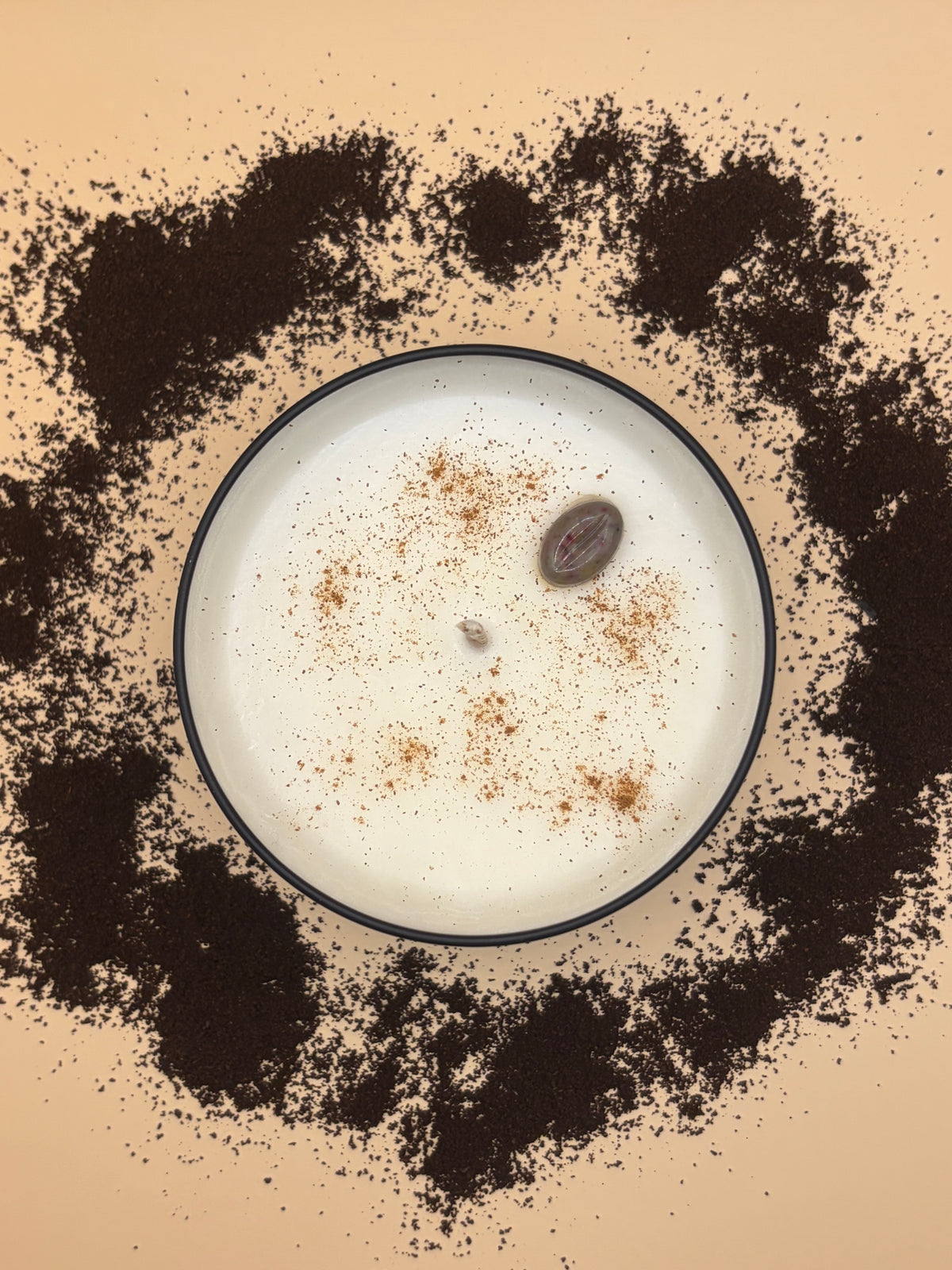 Café con leche candle