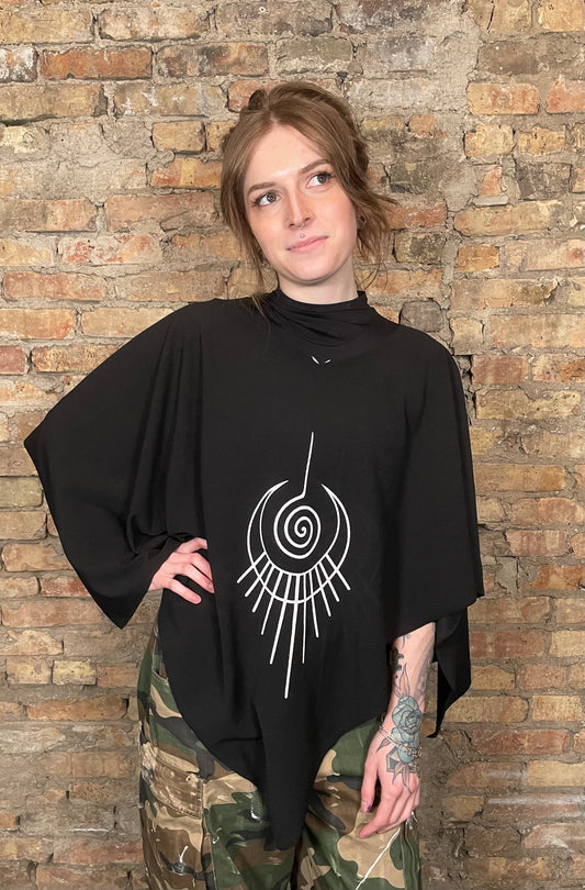 Devine feminine Poncho