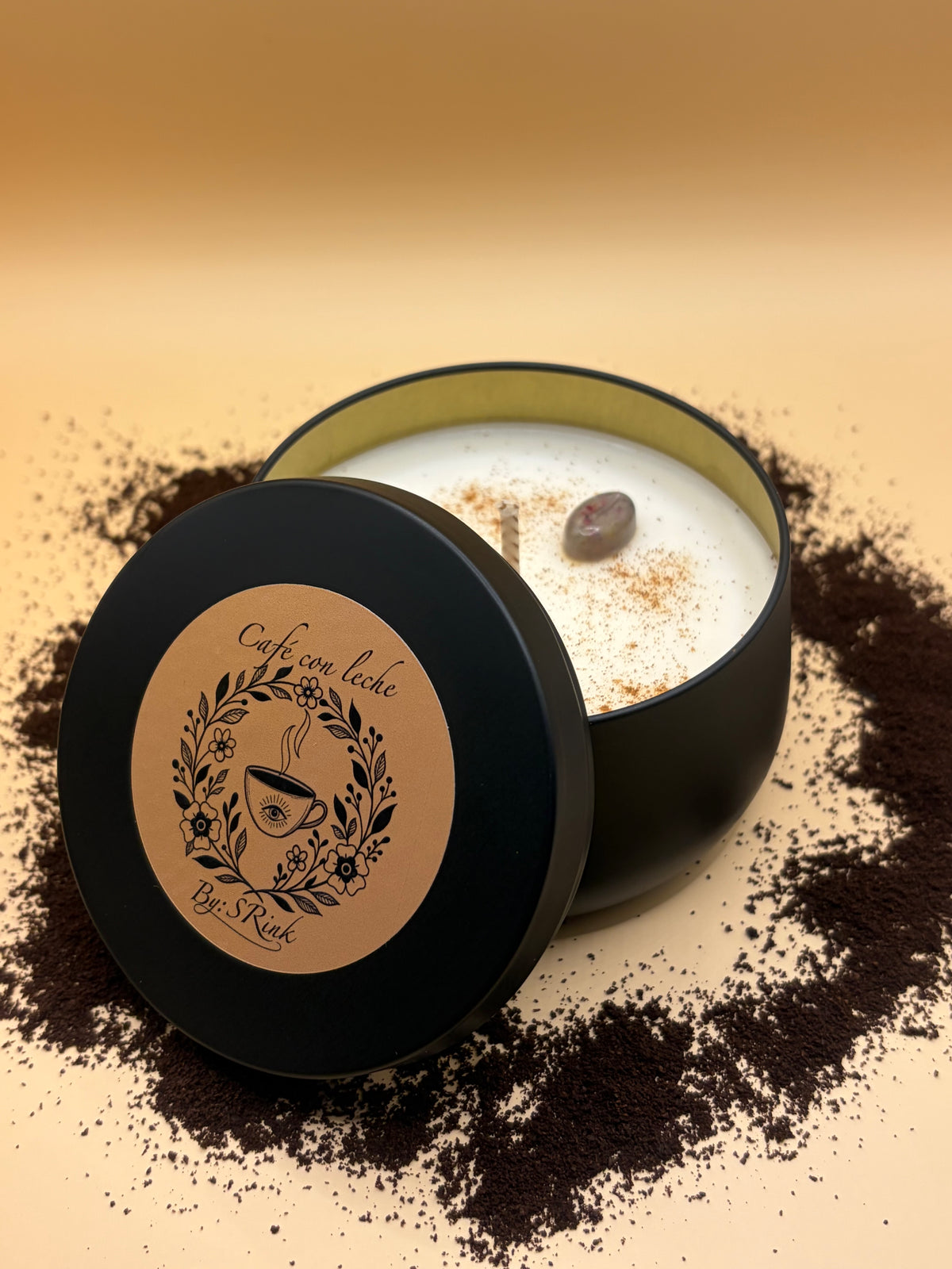 Café con leche candle