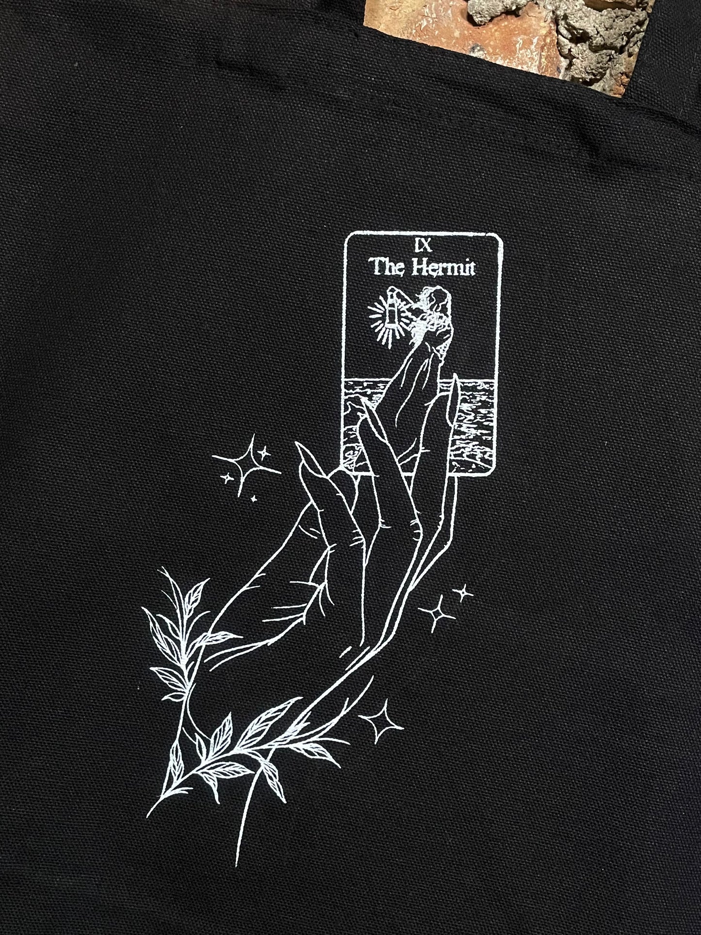The Hermit Tarot tote bag